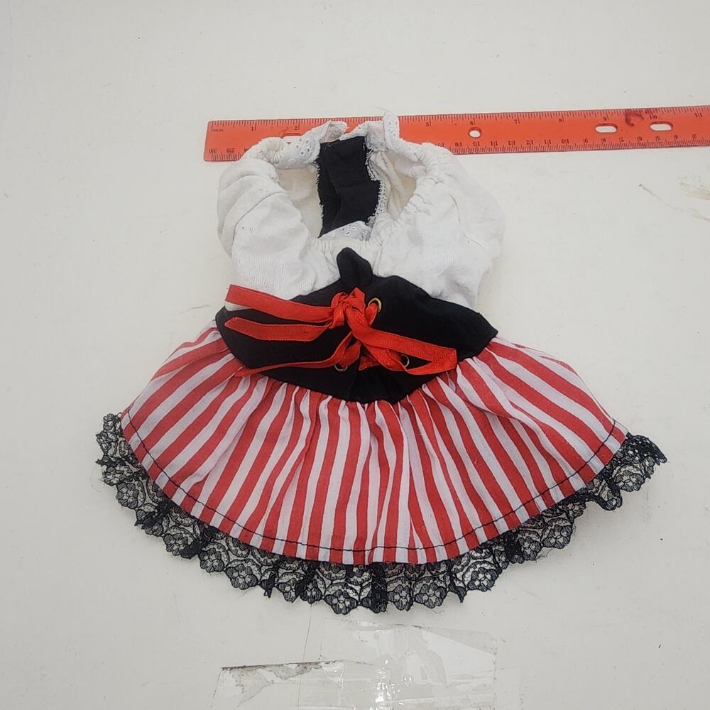 Dog pirate costume XS